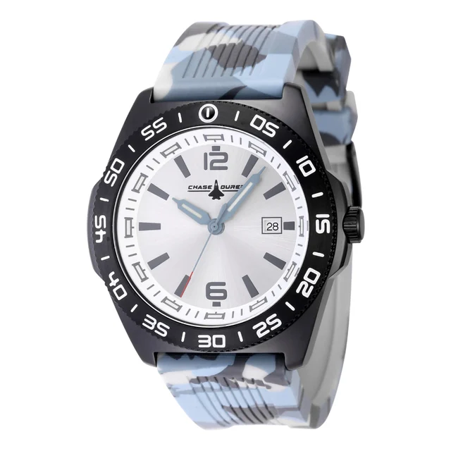 Invicta Chase Durer Voldex Watch - 45mm. Camouflage, Grey, Blue (CDW-0176) kol saati