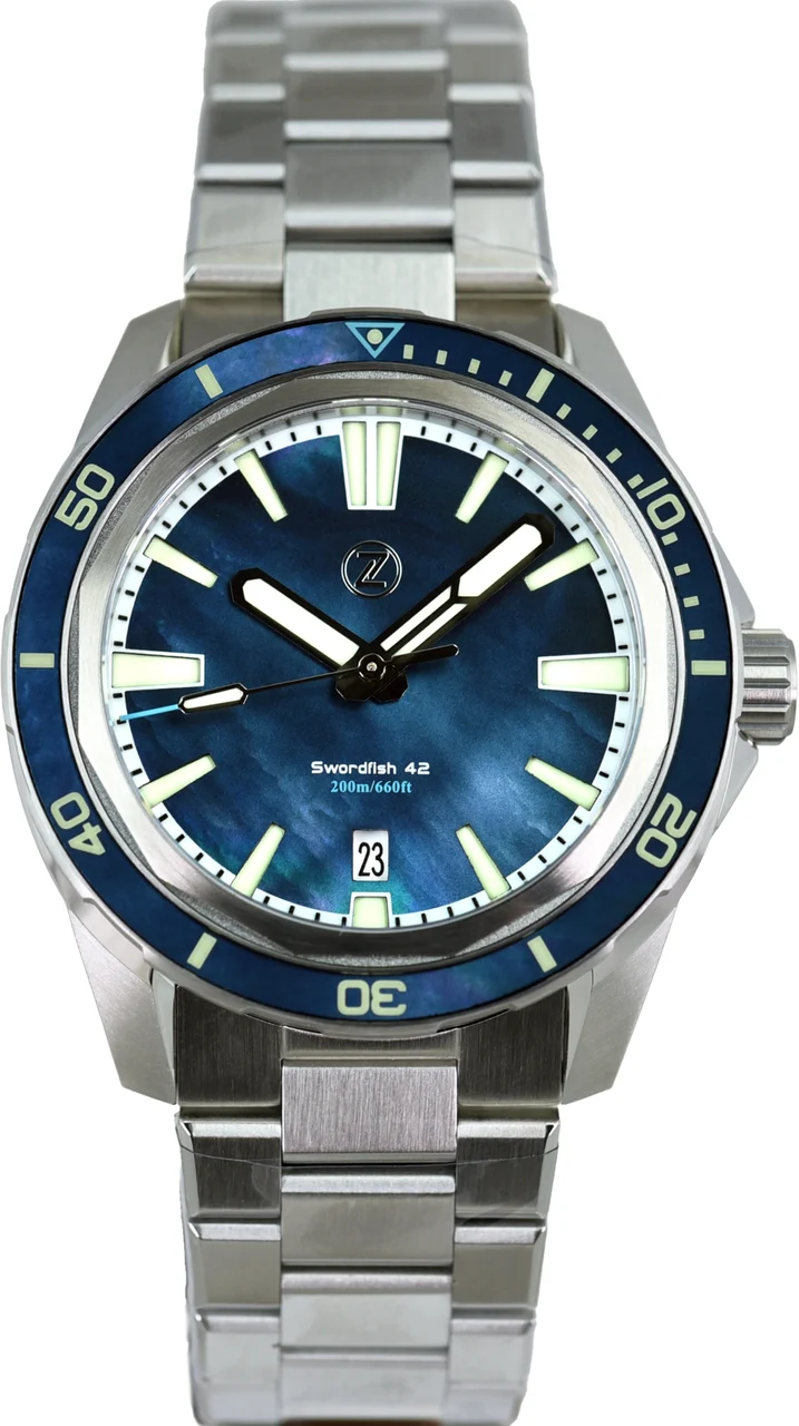 Zelos Swordfish PRE975 42 mm kol saati