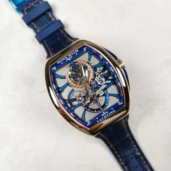 Franck Muller Vanguard Yachting Skeleton kol saati
