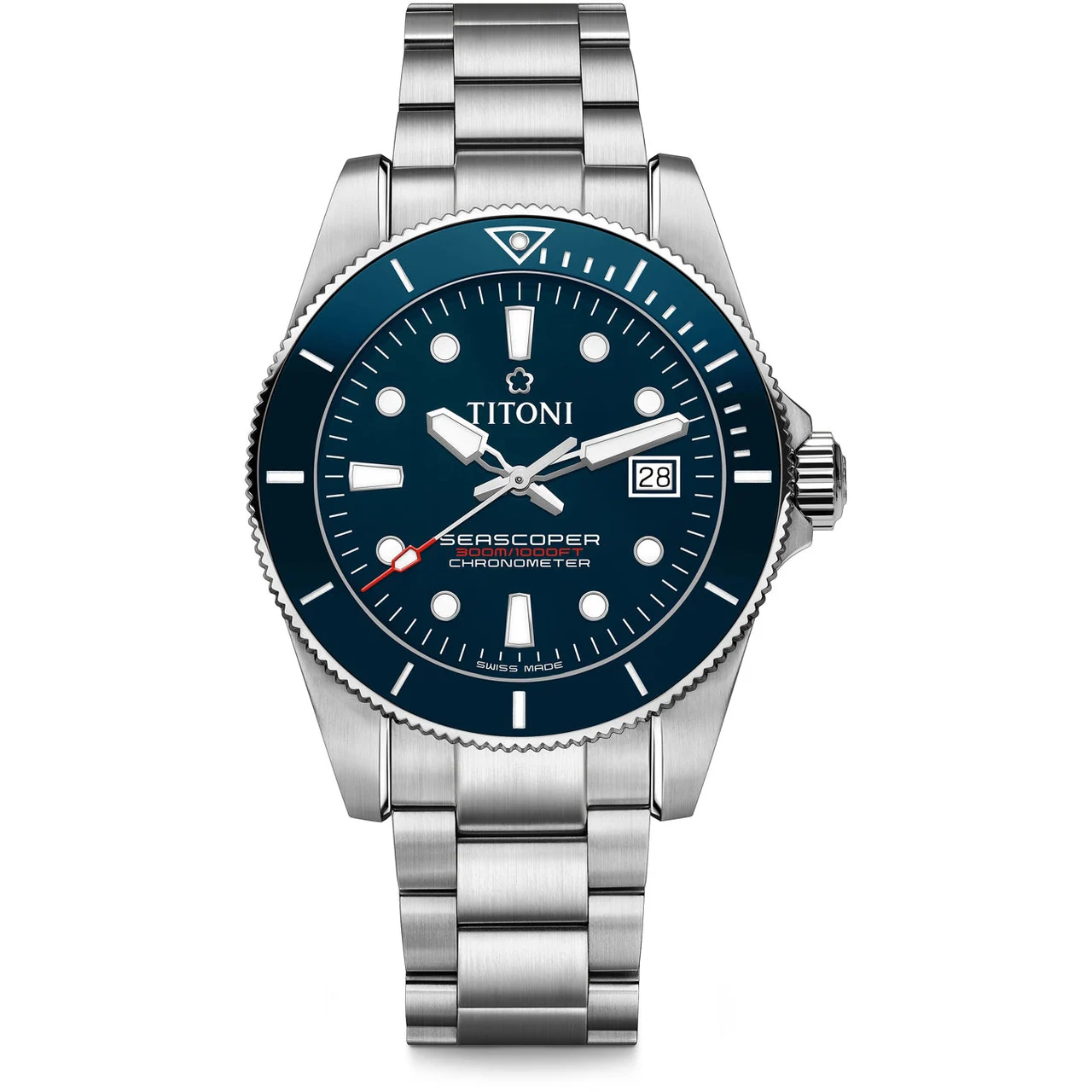 Titoni Seascoper 83300 S-BE-705 42 mm kol saati