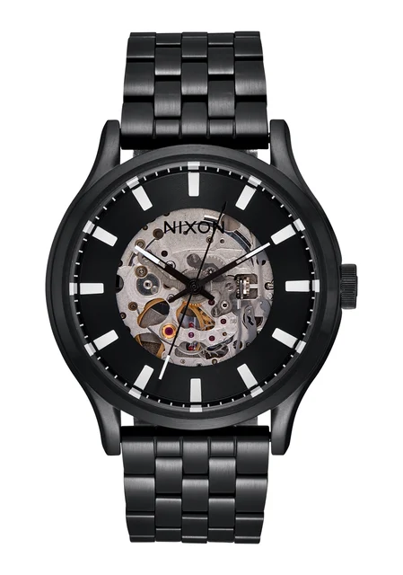 Nixon US Spectra - Black / Black A1323-004-00 kol saati