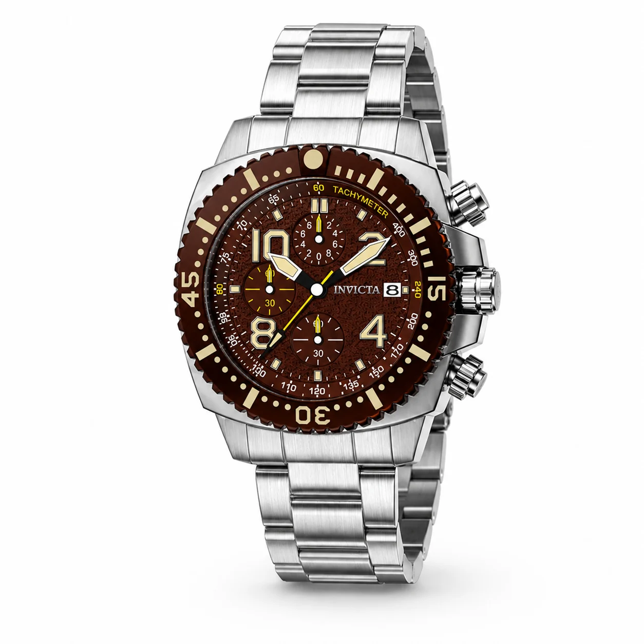Invicta Chase Durer - Watch - 43mm, Steel (69571) 43 mm kol saati