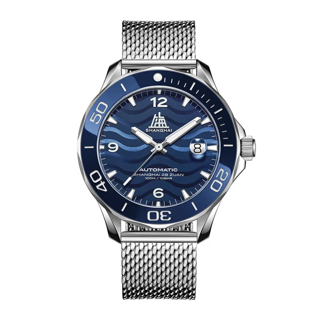Shanghai Watch Navigator 22OR-60-ST21-BLST kol saati