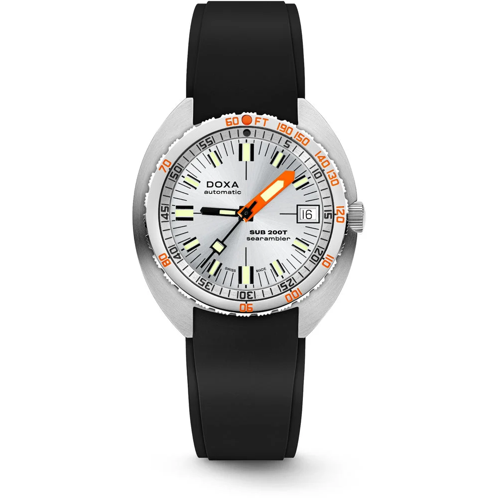 Doxa SUB 200T 804.10.021.20 Searambler Sunray Dial 39 mm kol saati