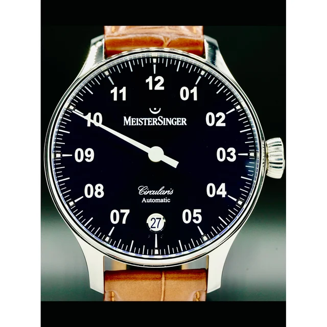 Meistersinger Circularis Automatic Sunburst Blue CC908 210000035910 kol saati