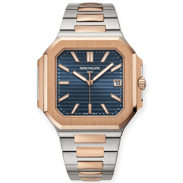 Patek Philippe Cubitus Steel and Rose Gold 45mm Bl Pre-Owned Patek Philippe Cubitus Steel 