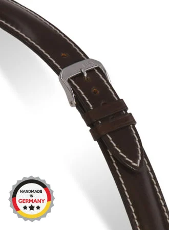RIOS Leather Strap New York - Mocha - Shell Cordovan 19907/RI kol saati