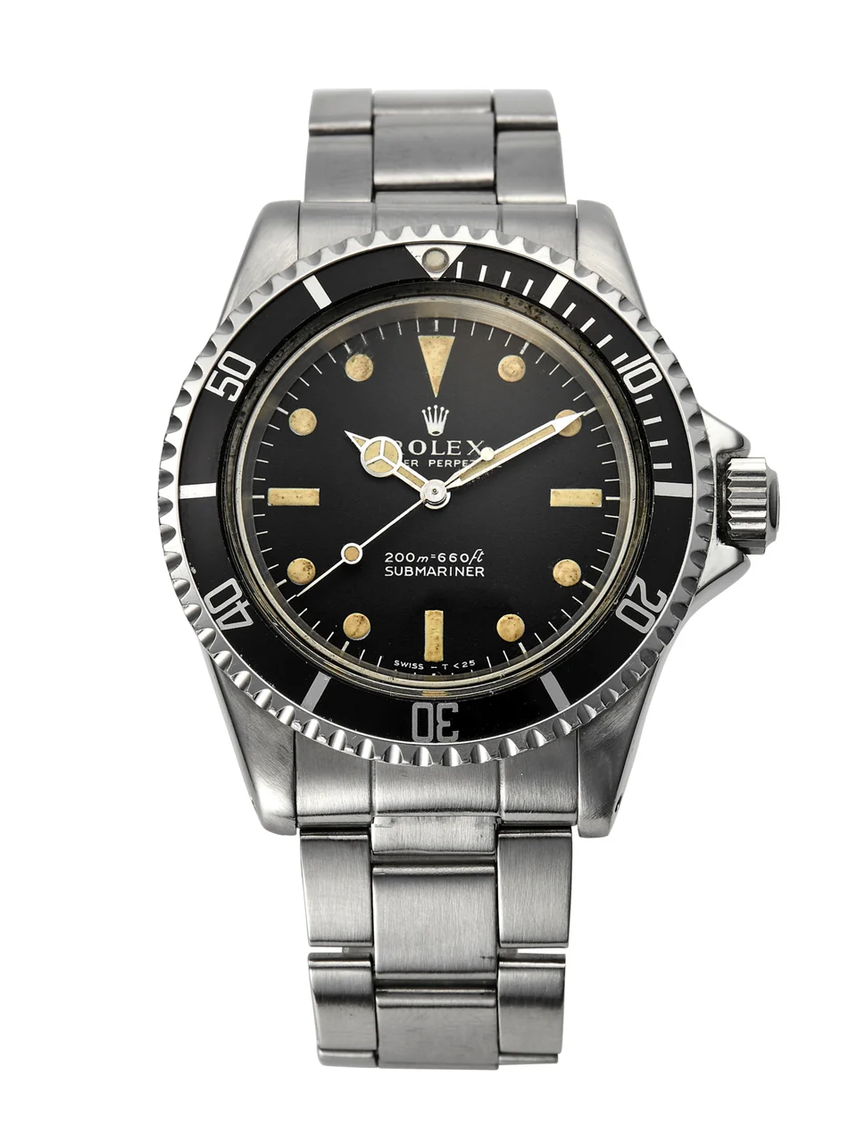 Rolex Vintage Submariner Ref. 5513 Stainless Steel 40 mm kol saati