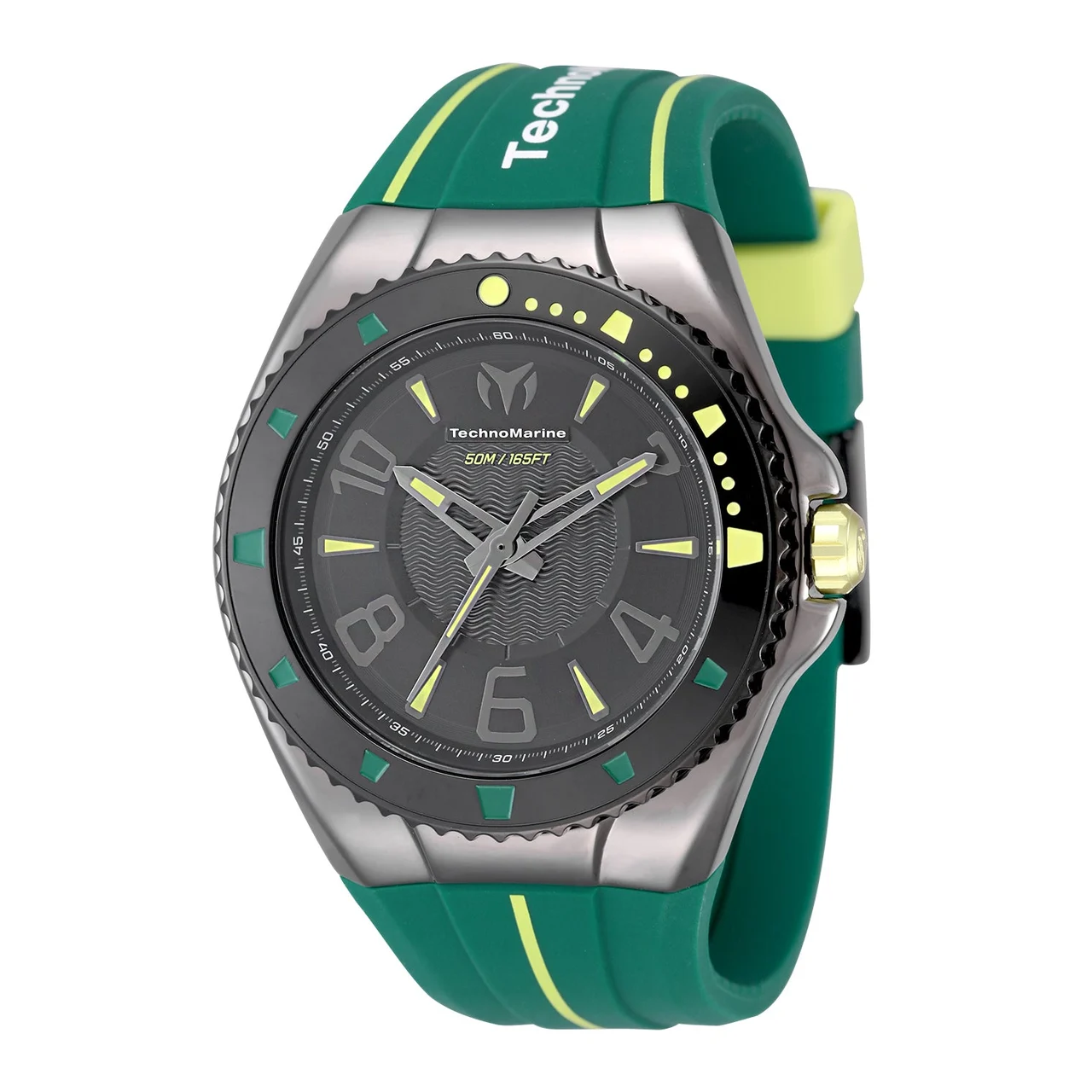 Technomarine Racing Legends Watch - 44mm. Green (TM-525010) 44 mm kol saati