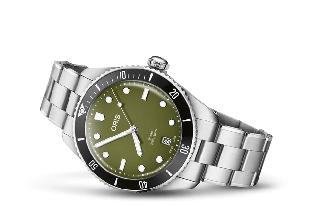 Oris Divers Date 01 733 7795 4057-Set kol saati