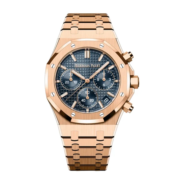 Audemars Piguet Rose Gold Blue Dial Audemars Piguet 26240OR.OO.1320OR.01 Rose Gold Blue Di