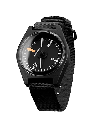 Marathon Strap Marathon Glow-in-the-Dark Unmounted Wrist Compass CO194001-BK/MA kol saati