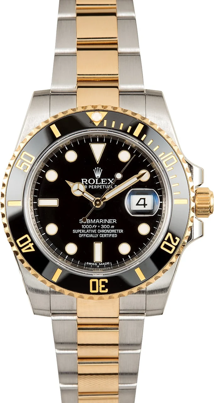Rolex Ceramic Bezel Submariner 116613 116613BKSO 40 mm kol saati