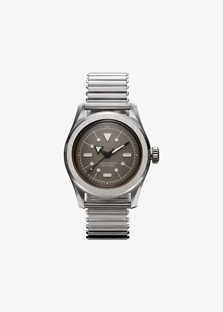 Serica Watches 6190-MSL-GREY-3H-STD kol saati