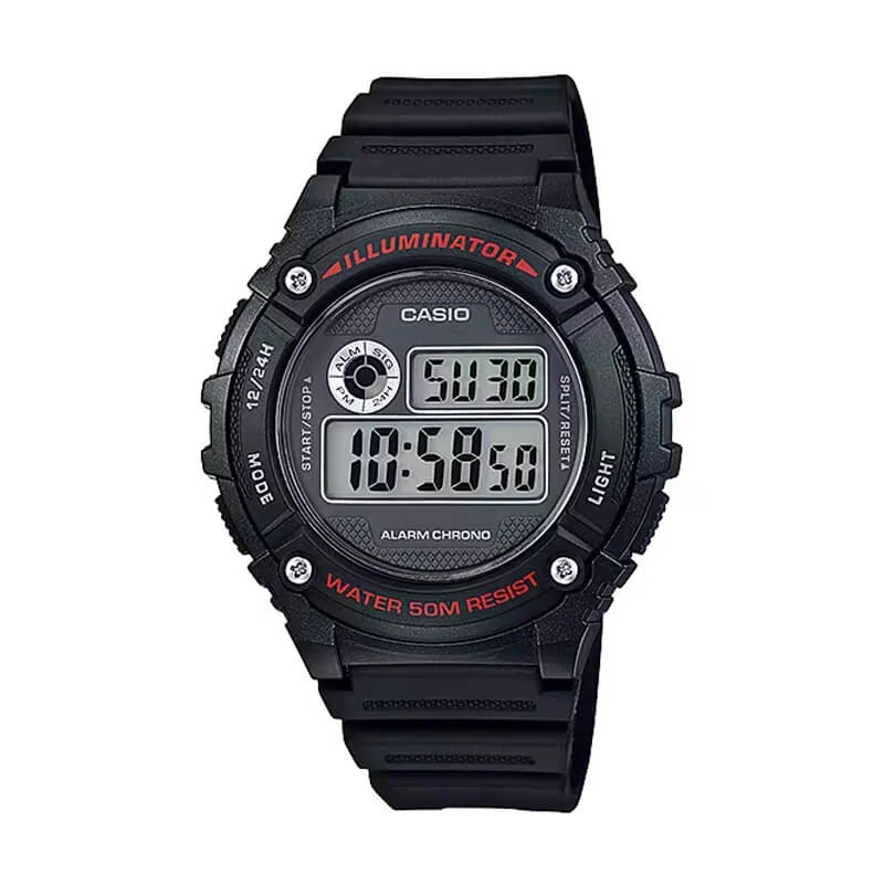 Casio Casio W-216H-1AV 43 mm kol saati