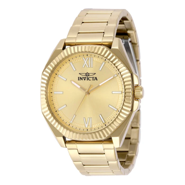 Invicta Speedway Exaltos Watch - 42mm. Gold (50374) 42 mm kol saati