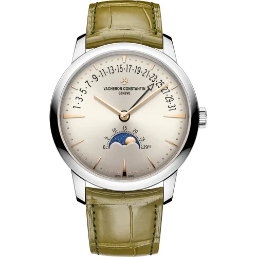 Vacheron Constantin Patrimony moon phase retrograde date 4010U/000G-H070 42.5 mm kol saati