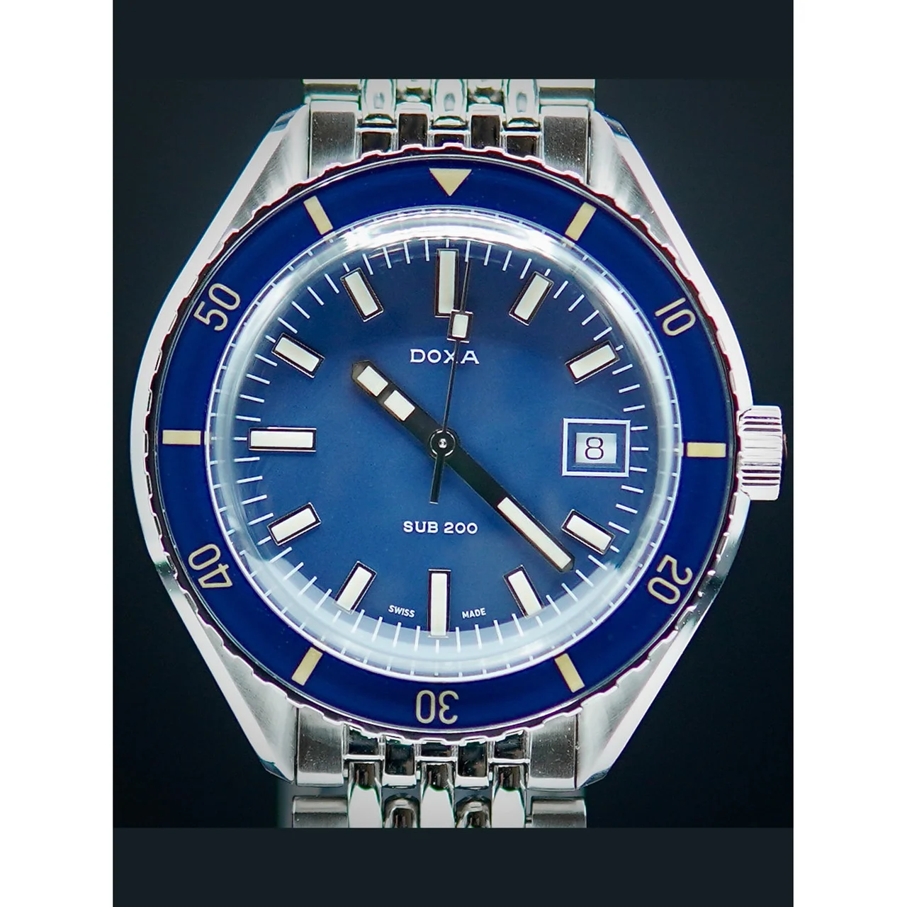 Doxa SUB 200 Caribbean on Bracelet 210000082198 kol saati