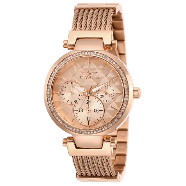 Invicta Angel Eterna Watch - 36mm. Rose Gold (28920) kol saati