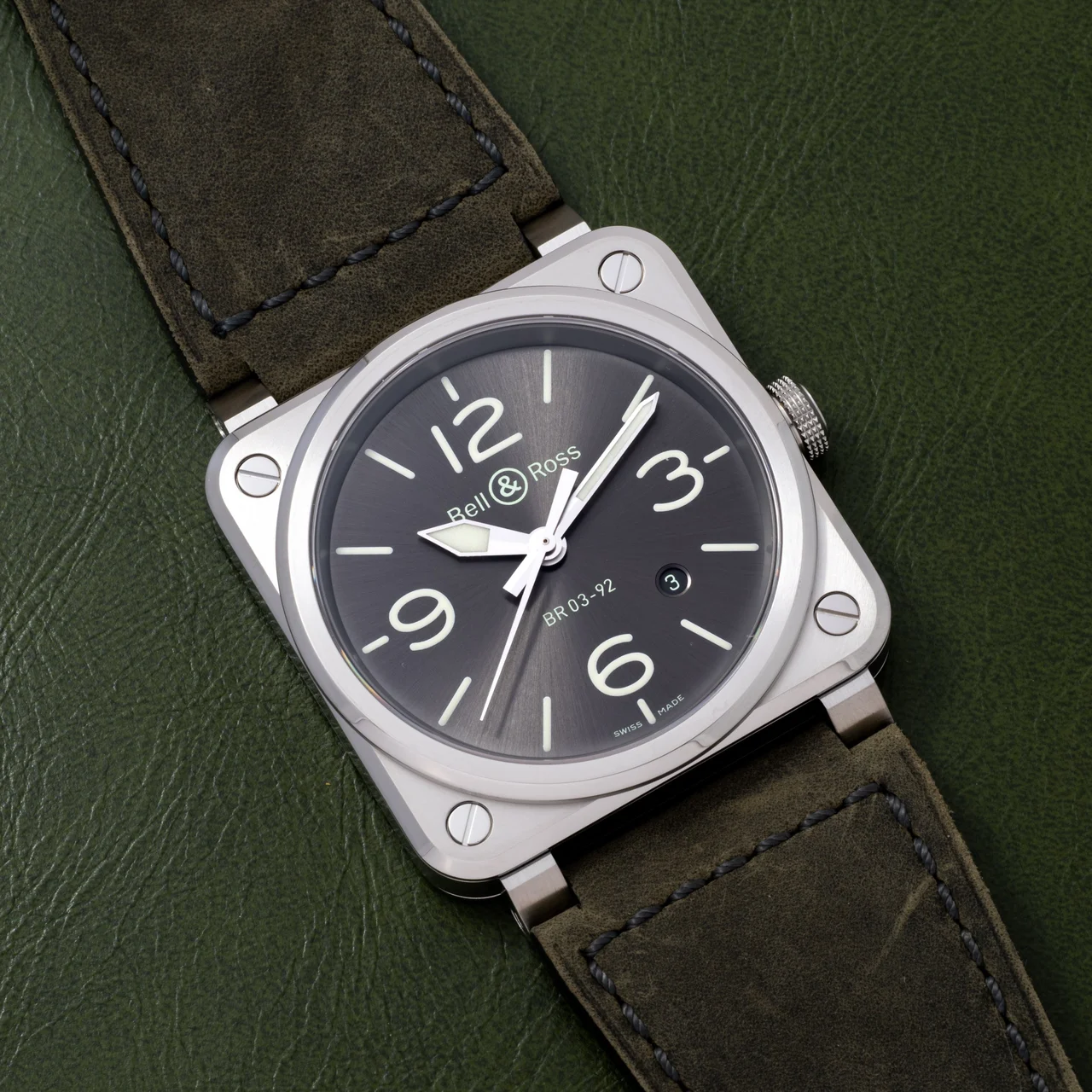 Bell & Ross Bell & Ross Br 03 40992606 42 mm kol saati
