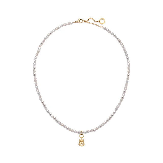 Default Set Lobster Charm und Halskette Gold PH-JE-0740 kol saati