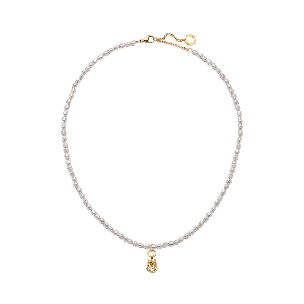 Default Set Lobster Charm und Halskette Gold PH-JE-0740 kol saati