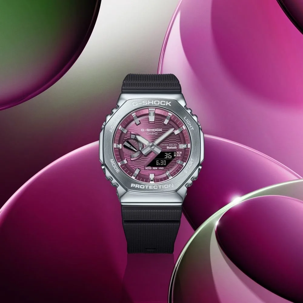 Casio G-shock G-steel GBM-2100A-4BDR 44.4 mm kol saati