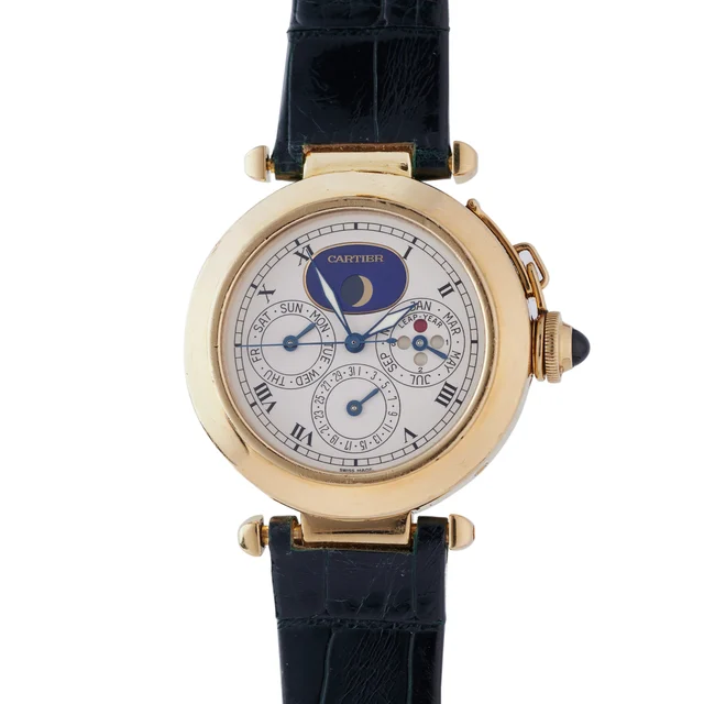 Cartier CARTIER REF. 30003, LARGE QUARTZ, CENTRE-SECONDS, PERPETUAL BISSEXTILE CALENDAR, M