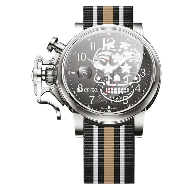 Graham Chronofighter Grand Vintage Skull Limited Edition 2CVDS.B29E kol saati