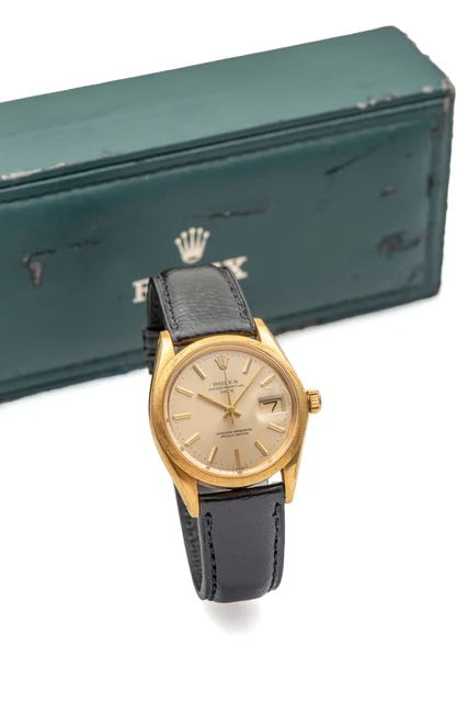 Rolex ROLEX, REF. 1513, OYSTER PERPETUAL DATE, YELLOW GOLD kol saati