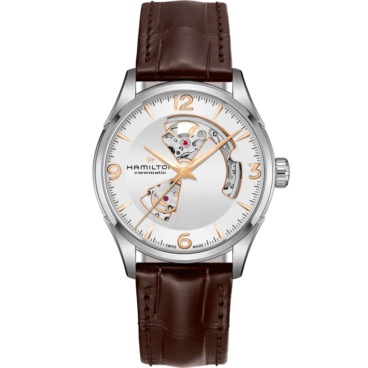 Hamilton Jazzmaster Open Heart Auto H32705551 42 mm kol saati