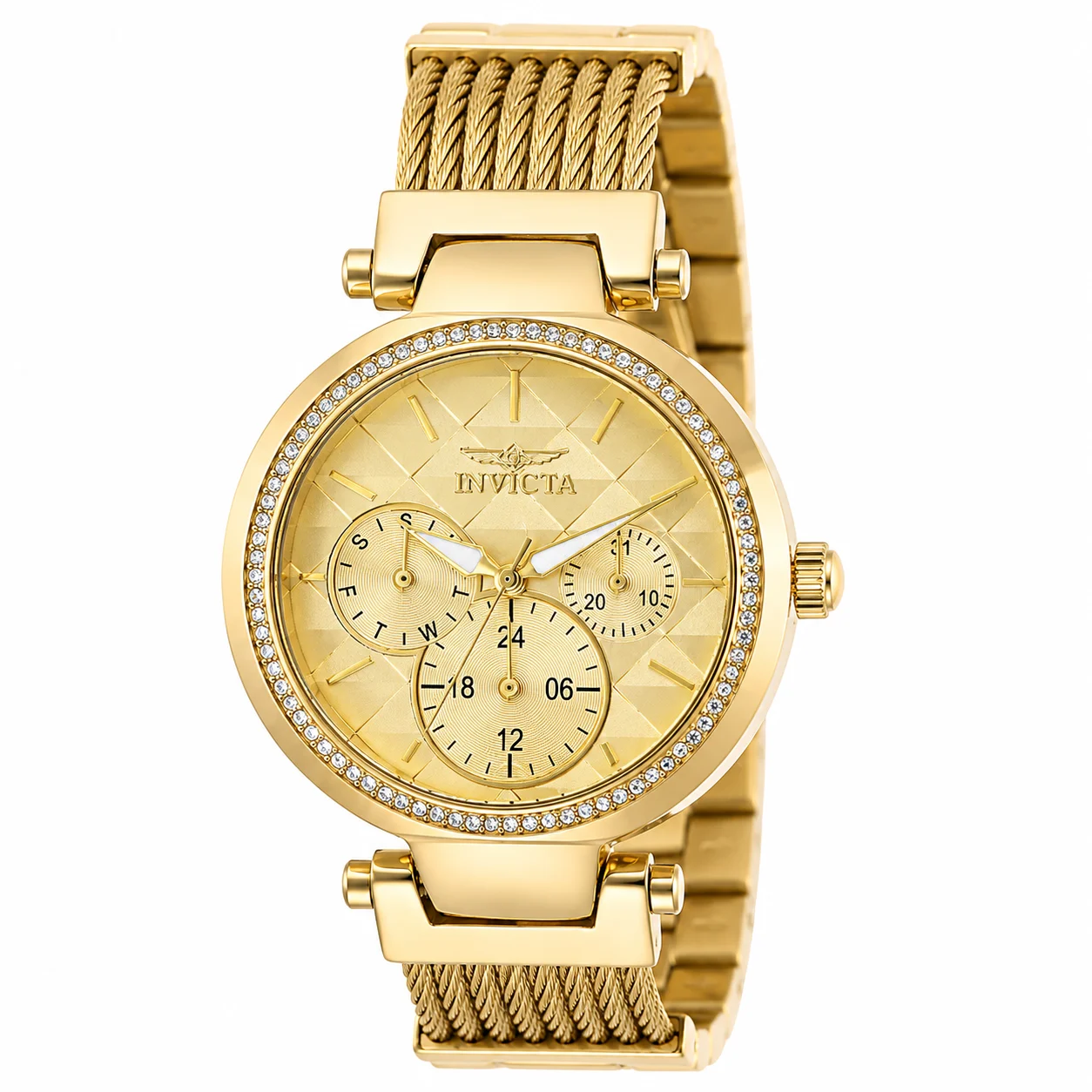 Invicta Angel Eterna Watch - 36mm. Gold (28918) 36 mm kol saati