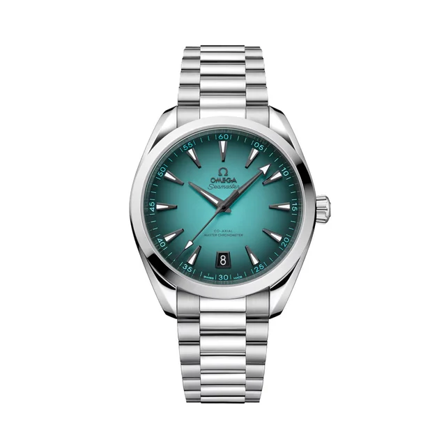 OMEGA Seamaster Aqua Terra 150M 41mm - Turquoise on Bracelet O22010412103006 kol saati