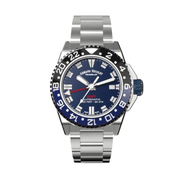 Armand Nicolet A487AGU-BU-MA2481AA kol saati