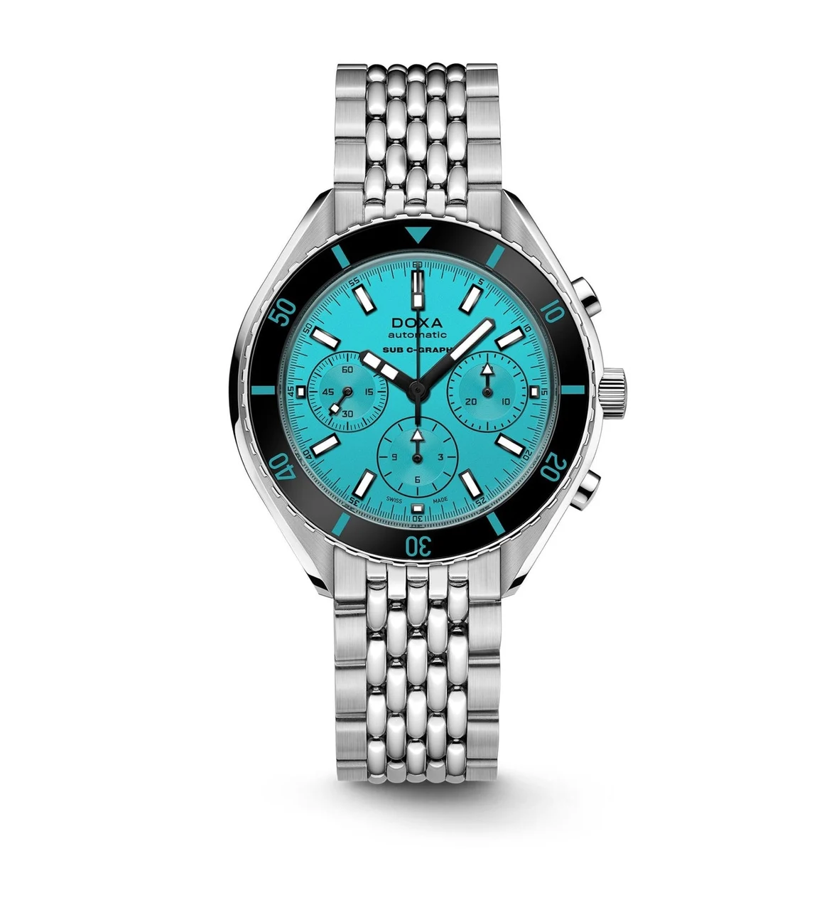 Doxa Aquamarine 798.10.241.10 45 mm kol saati