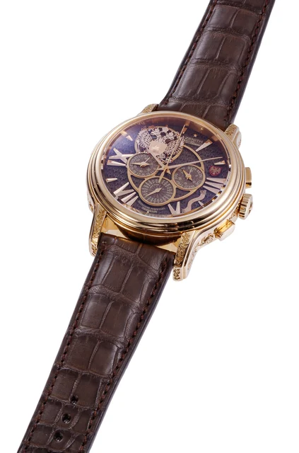 Zenith ZENITH REF 18 1260 4033, "EL PRIMERO LAST TSAR", 18K PINK GOLD, TOURBILLON, PERPETU