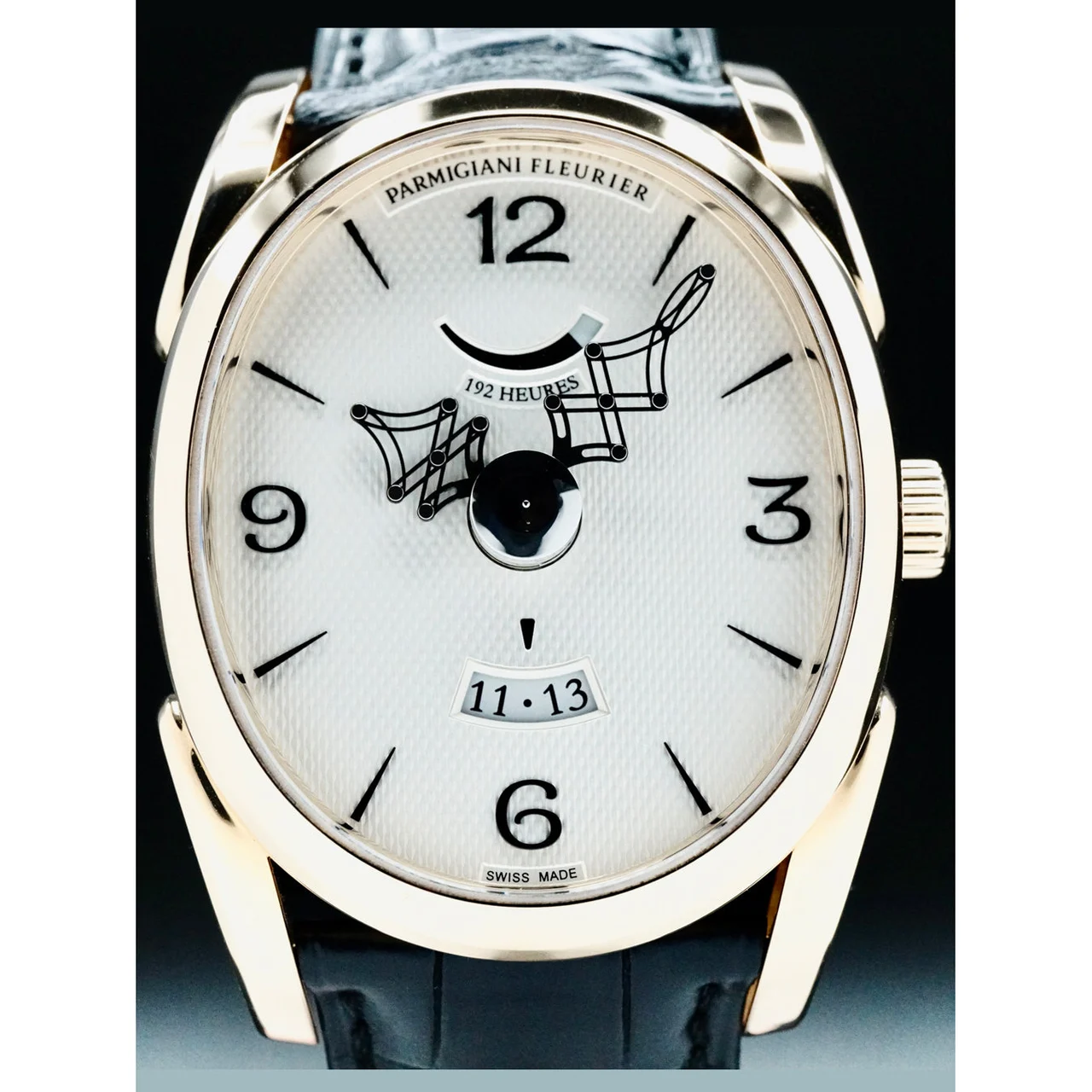 Parmigiani Fleurier Ovale Pantographe POC210000073003 45 mm kol saati