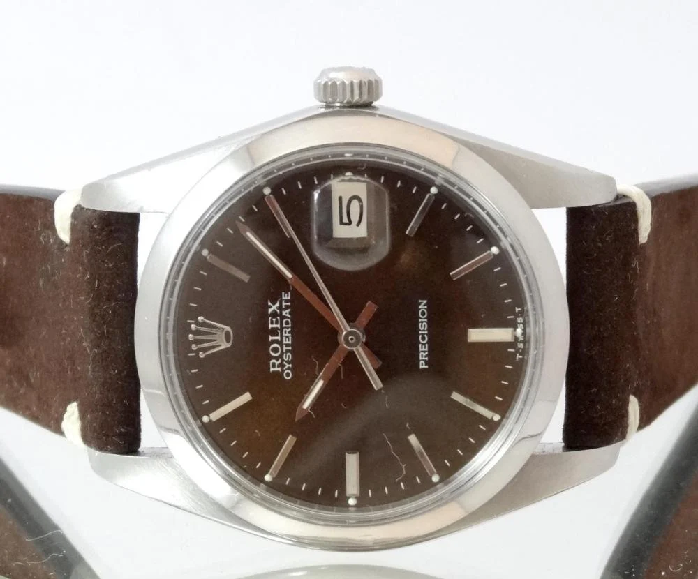 Rolex Circa 1983 Rare Rolex Réf 6694 Circa 1983 Rare 34 mm kol saati