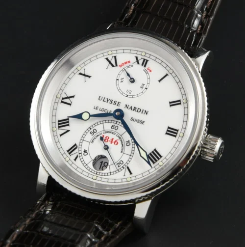 Ulysse Nardin Marine Chronometer With Power Reserve 37 mm kol saati