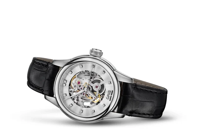 Oris Artelier Skeleton Diamonds 01 560 7687 4019-07 5 14 60FC kol saati