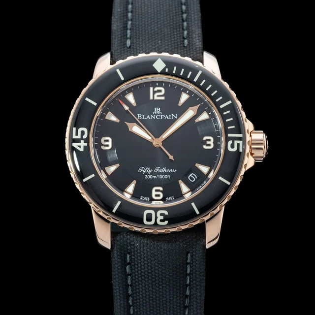 Blancpain Fifty Fathoms 5015 3630 52 210009N41330 kol saati