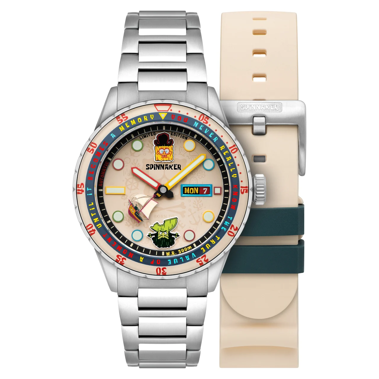 Hass Automatic Seafaring SpongeBob SP-5171-11 kol saati