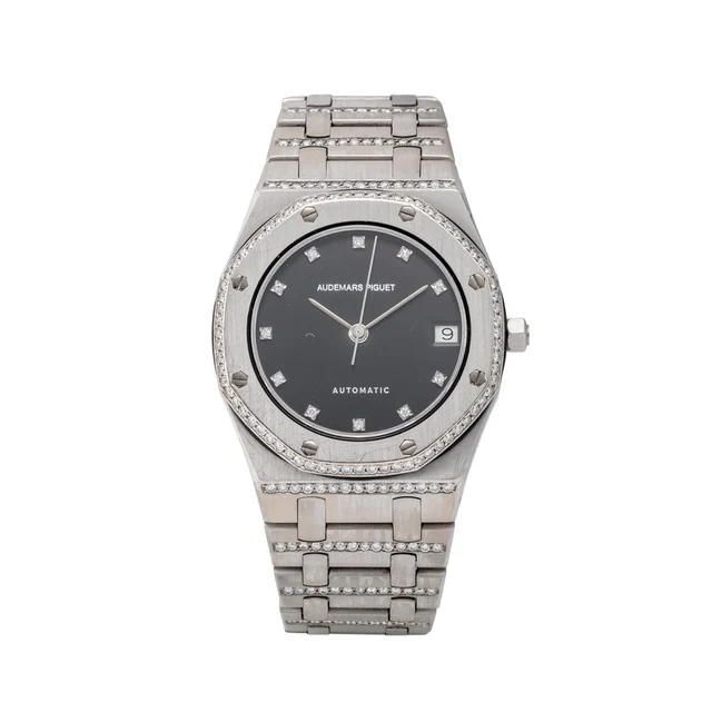 Audemars Piguet AUDEMARS PIGUET REF. 4275BC, SELF-WINDINNG, DATE; "ROYAL OAK"; 18K WHITE G