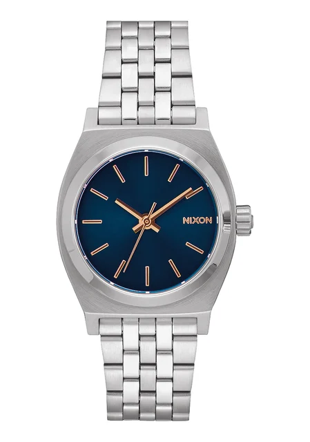 Nixon US Medium Time Teller - Navy / Rose Gold A1130-2195-00 kol saati