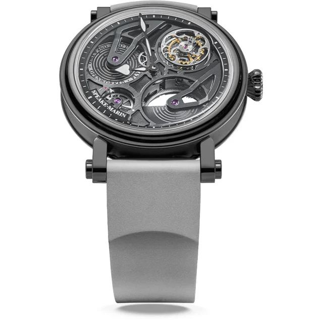 Speake-Marin Openworked Tourbillon Black DLC 42mm 414211040 kol saati