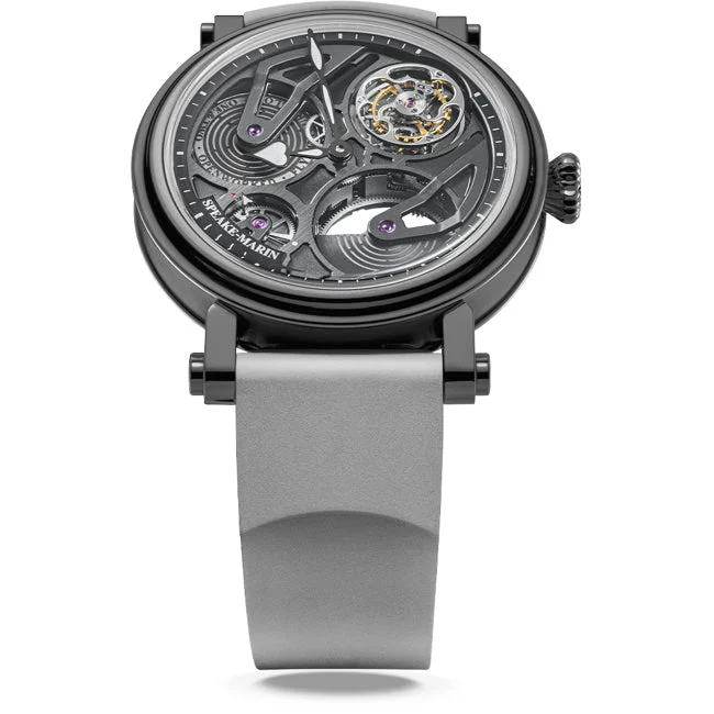 Speake-Marin Openworked Tourbillon Black DLC 42mm 414211040 42 mm kol saati