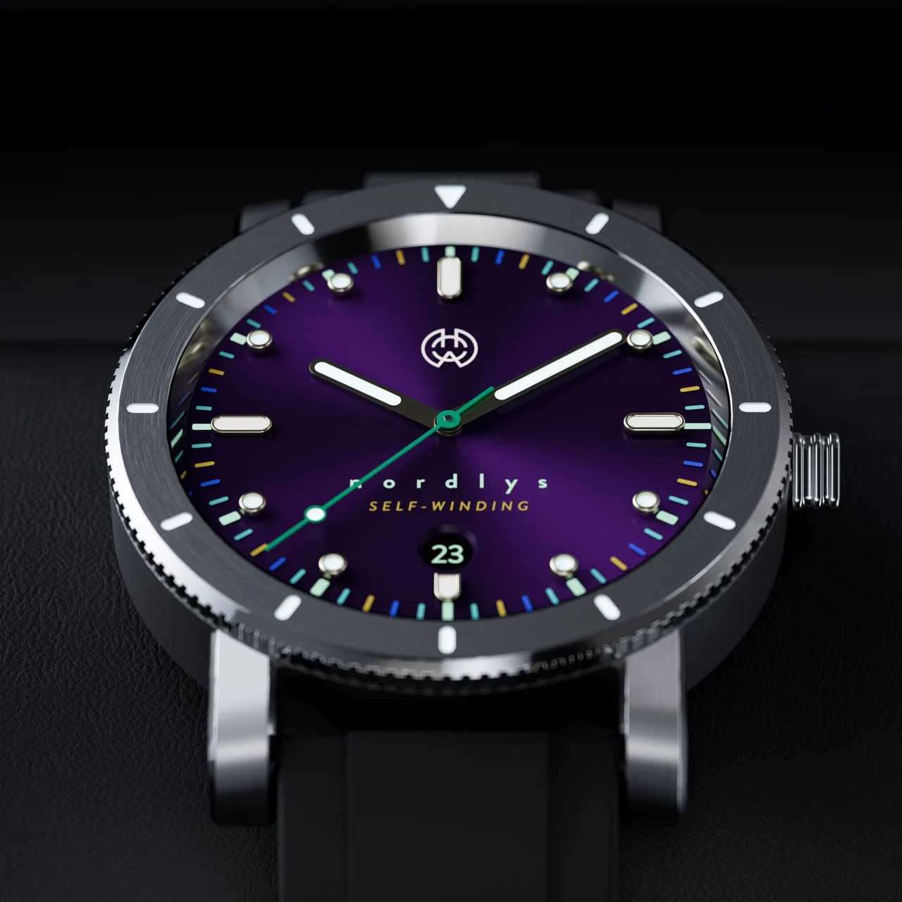 Henry Archer Nordlys 5744002552444 42 mm kol saati