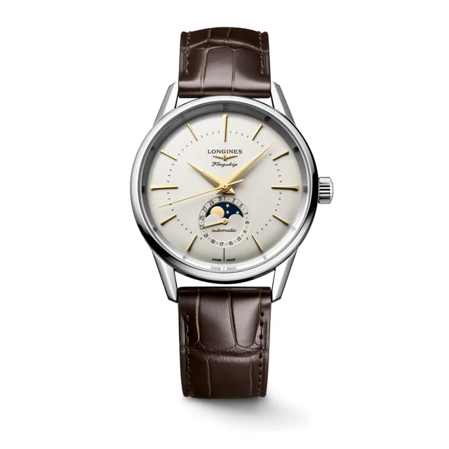 Longines Flagship Heritage Moonphase L4.815.4.78.2 kol saati