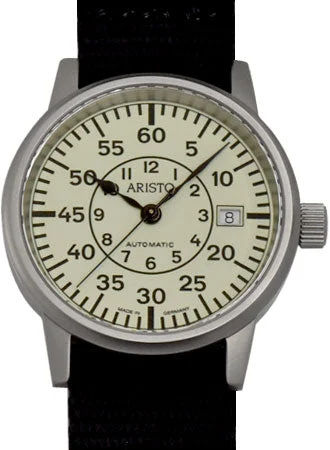Aristo Flieger 3H18/ARS 38 mm kol saati