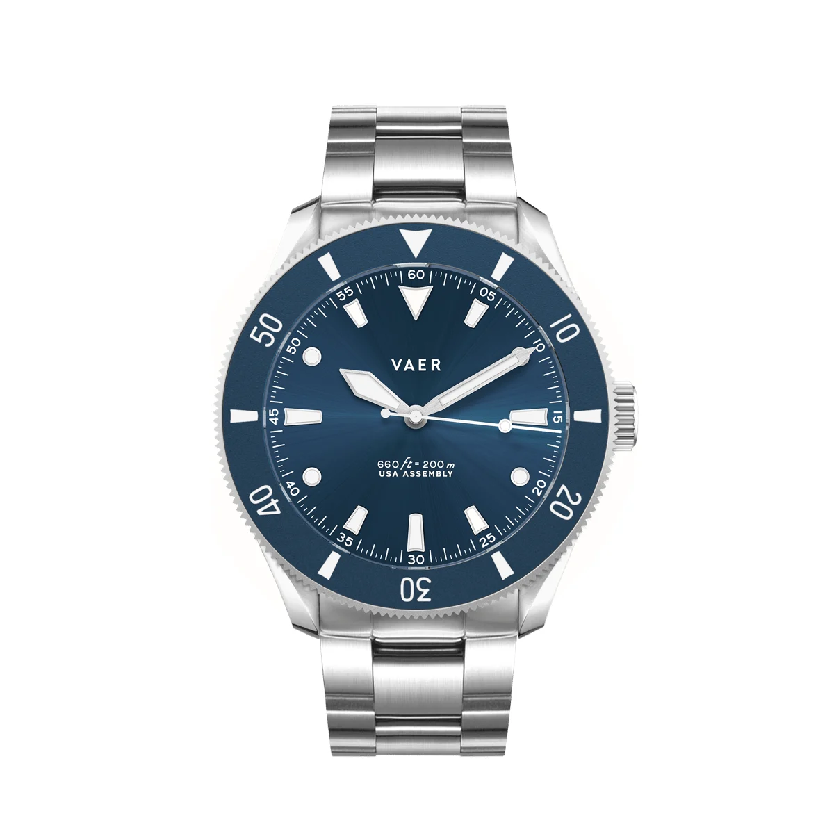 Vaer D4-MNC39-TRP20BLK-SPNY20KHA 39 mm kol saati